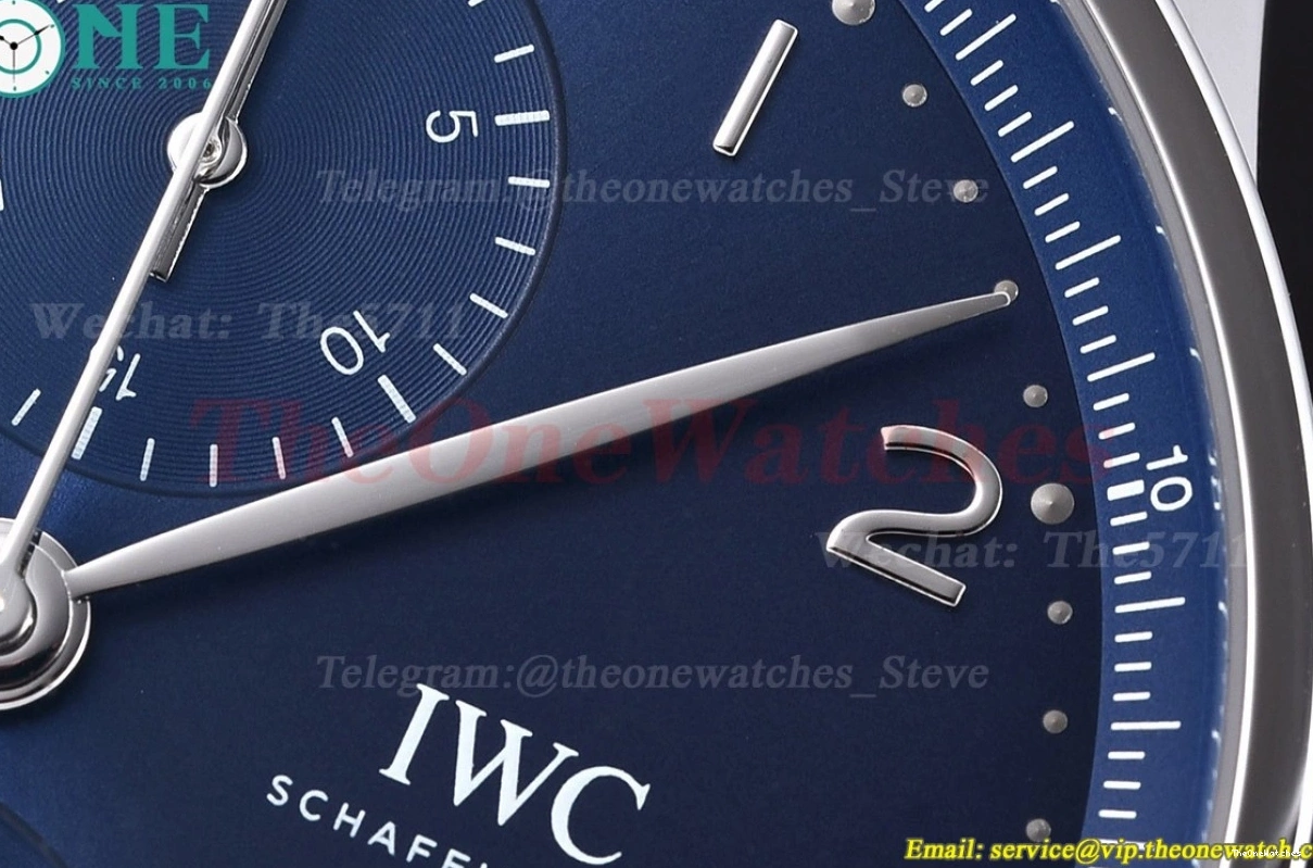 ZF SS A69355 LE Chrono Portugieser 41mm IW371606 Num Blue 0202